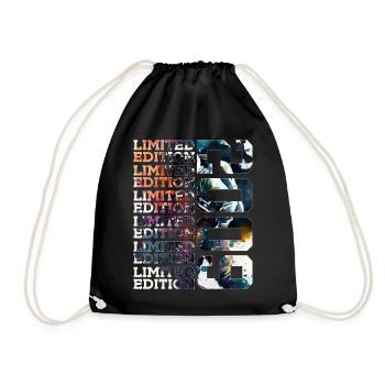 SPACE 17 YEARS 2009 ASTRONAUT 17TH BIRTHDAY - Drawstring Bag - black - Front