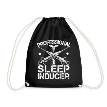 Anesthesiologist Sleep Inducer Specialist - Turnbeutel - Schwarz - Vorne