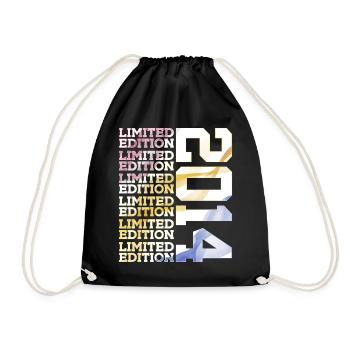 LIMITED EDITION 2014 - 12 JAHRE - 12. GEBURTSTAG - Turnbeutel - Schwarz - Vorne