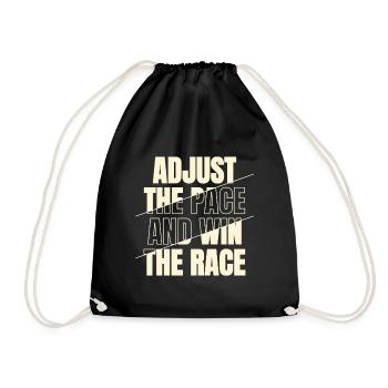Funny XC Running Runner Gifts Unique Edition - Turnbeutel - Schwarz - Vorne