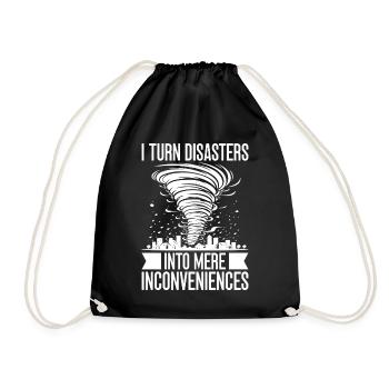 Insurance Agent Costume Inconveniences Medicare - Drawstring Bag - black - Front