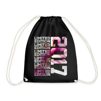 LIMITED EDITION 2017 - 9 YEARS - 9TH BIRTHDAY - Drawstring Bag - black - Front