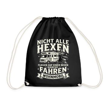 Hexen fahren Wohnmobil – Nicht Alle - Turnbeutel - Schwarz - Vorne