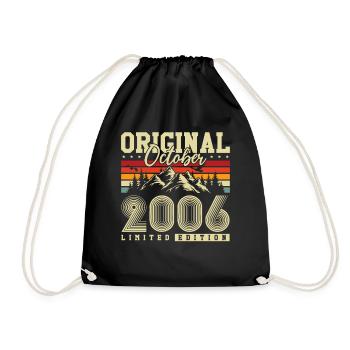 Original octobre 2006 – 20e anniversaire Millésime - Sac de sport léger - noir - Devant