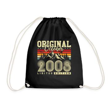 Original octobre 2008 – 18e anniversaire Millésime - Sac de sport léger - noir - Devant