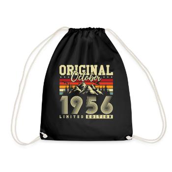 Original octobre 1956 – Millésime du 70e anniversaire - Sac de sport léger - noir - Devant