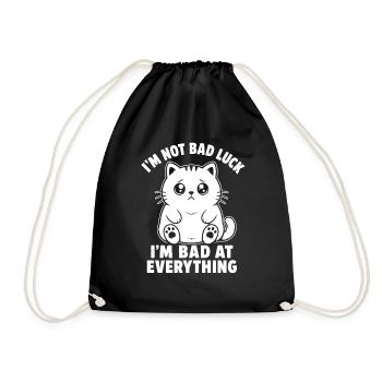 I'm Bad At Everything - Turnbeutel - Schwarz - Vorne