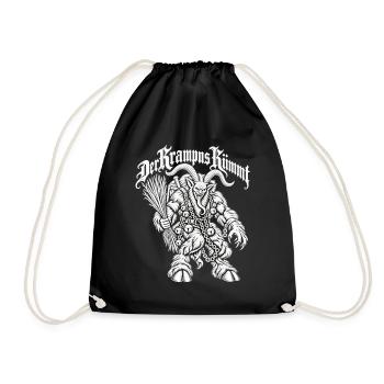 Krampus - Turnbeutel - Schwarz - Vorne