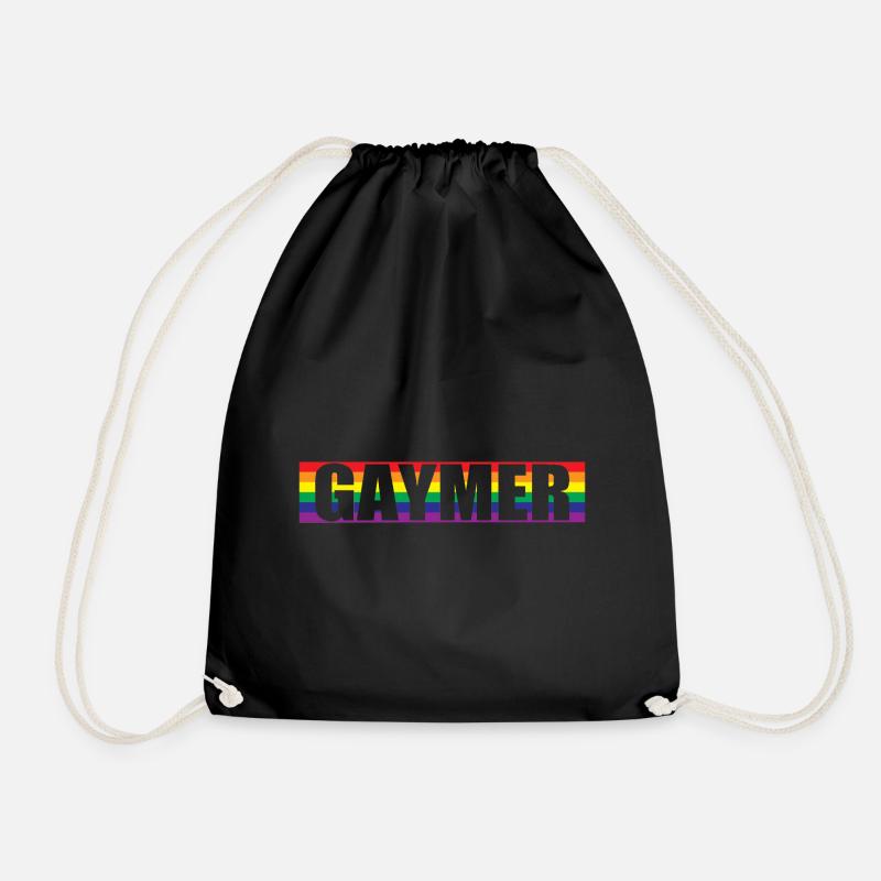 Gaymer - Turnbeutel - Schwarz