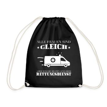 Rescue Service-shirt Meilleur - Sac de sport léger - noir - Devant