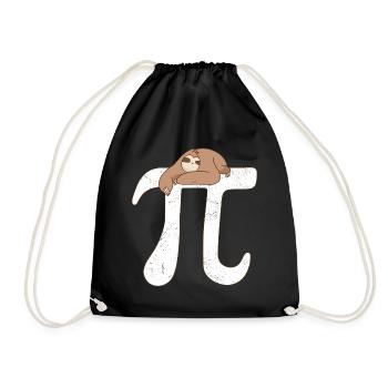 Math Paresseux Pi - Sac de sport léger - noir - Devant