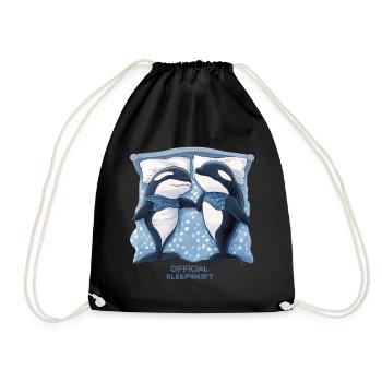 Chemise de nuit officielle Orca - Sac de sport léger - noir - Devant