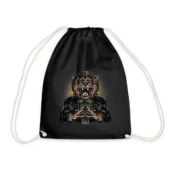 Griffes de lion - Sac de sport léger - noir - Devant