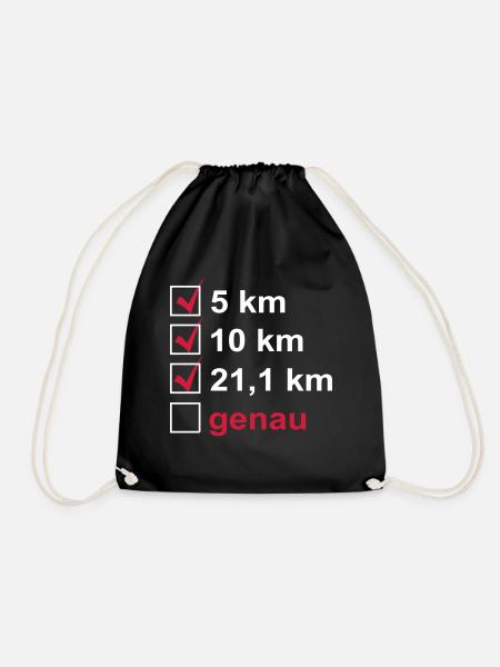 Marathon - Turnbeutel - Schwarz