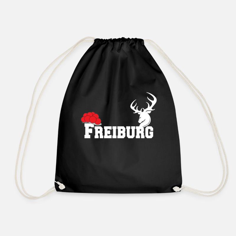 Freiburg Fan Edition - Turnbeutel - Schwarz