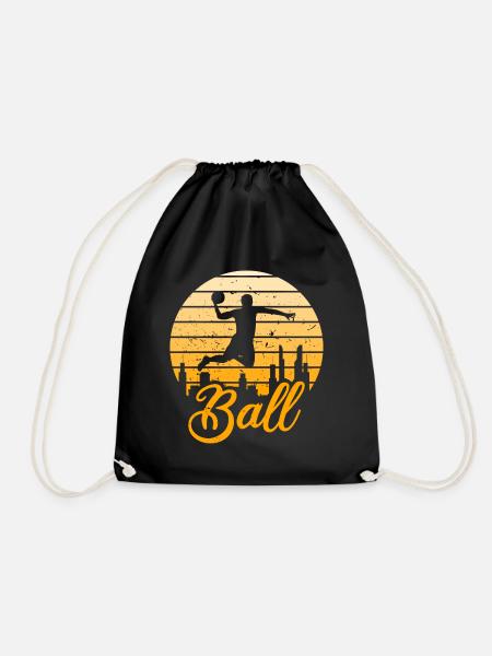 Basketball Sport Basketballer - Sac de sport léger - noir
