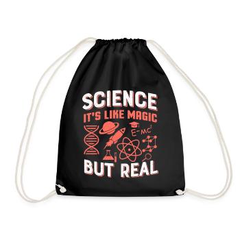 Science - Turnbeutel - Schwarz - Vorne
