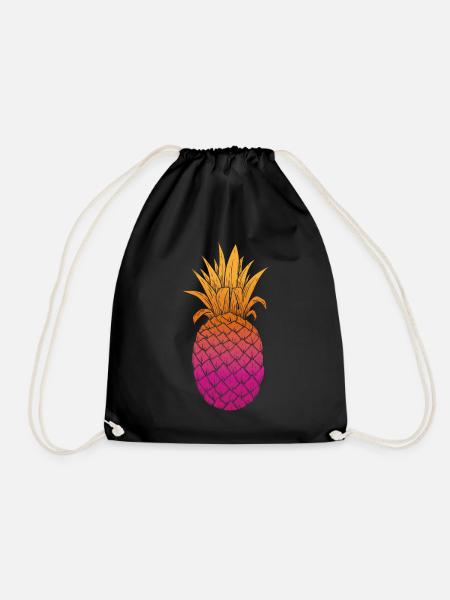 ananas - Sac de sport léger - noir