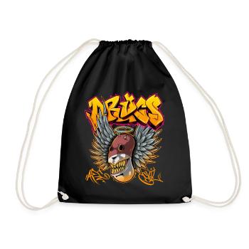 Drugs are Evil - Drawstring Bag - black - Front