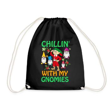 Joyeux Noël, Joyeux Noël, Joyeux Noël - Sac de sport léger - noir - Devant