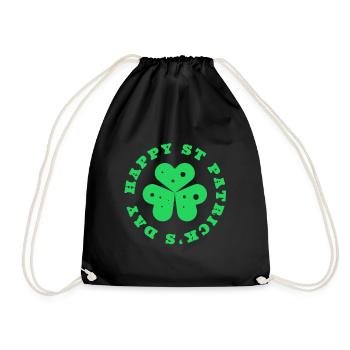 St Patricks Day, St Patricks Day, St Patricks Day - Sac de sport léger - noir - Devant