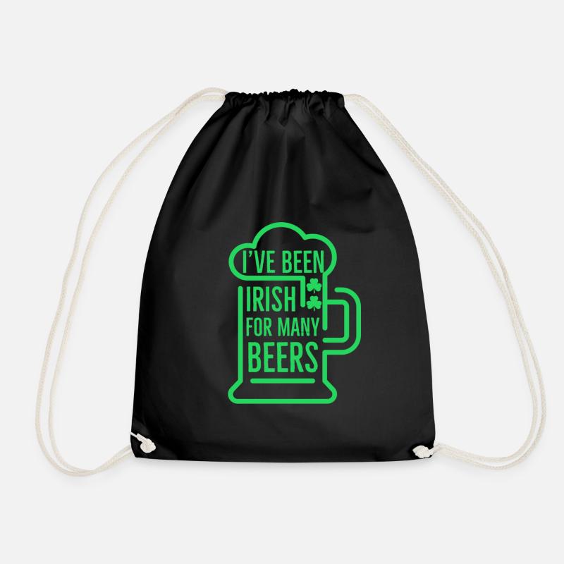 St Patricks Day, St Patricks Day, St Patricks Day - Turnbeutel - Schwarz