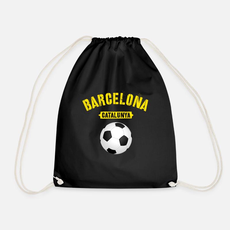Barcelona - Turnbeutel - Schwarz