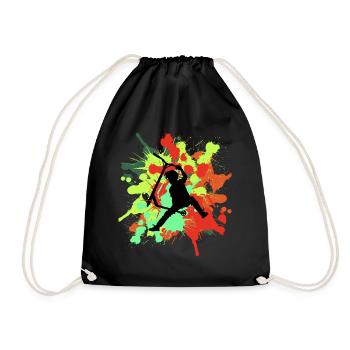 freestyle scooter - Drawstring Bag - black - Front