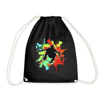 Skateboard Freestyle - Sac de sport léger - noir - Devant