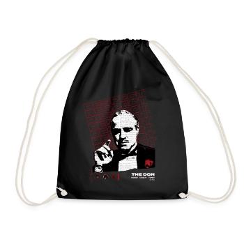 Le Parrain Film De Mafia Don Corleone Respect - Sac de sport léger - noir - Devant