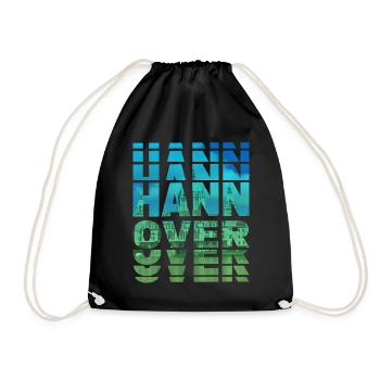 Hanovre Allemagne Ville Skyline Accueil Amour - Sac de sport léger - noir - Devant