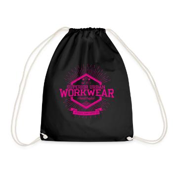 Superior Urban Workwear Handcrafted Vintage Denim - Sac de sport léger - noir - Devant