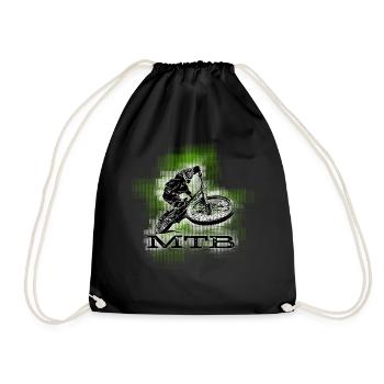 Mtb 1 07 Artboard 8 - Drawstring Bag - black - Front