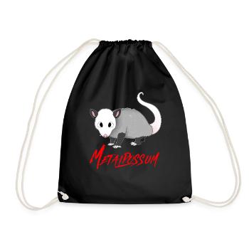 METAL OPOSSUM METALPOSSUM - Drawstring Bag - black - Front