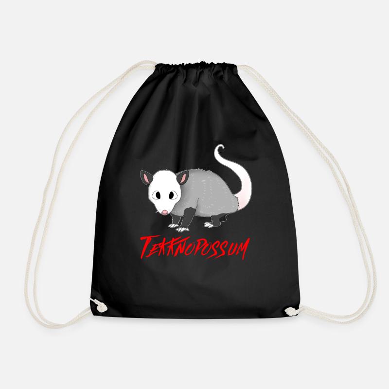 TEKKNO TEKKNOPOSSUM TECHNO OPOSSUM - Turnbeutel - Schwarz