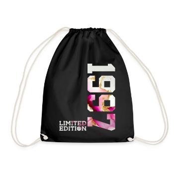 29TH BIRTHDAY 29 YEARS LIMITED EDITION 1997 - Drawstring Bag - black - Front