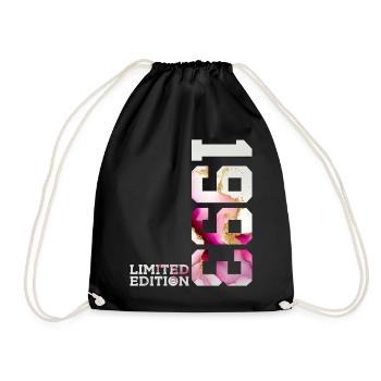 33RD BIRTHDAY 33 YEARS LIMITED EDITION 1993 - Drawstring Bag - black - Front