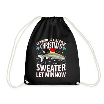 S’il y a un meilleur pull de Noël, laissez Minnow - Sac de sport léger - noir - Devant