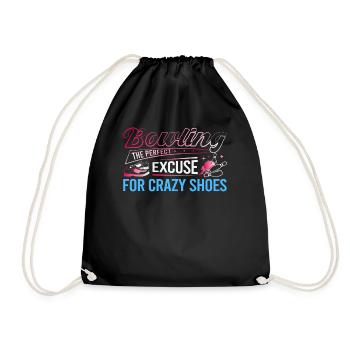 LE BOWLING : L’EXCUSE PARFAITE POUR DES CHAUSSURES FOLLES - Sac de sport léger - noir - Devant