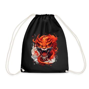 Dragon de feu 2024 - Sac de sport léger - noir - Devant