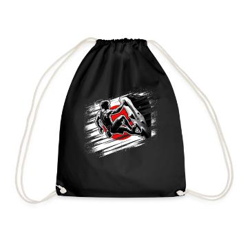 Japan Climber – Escalade de bloc en détresse - Sac de sport léger - noir - Devant