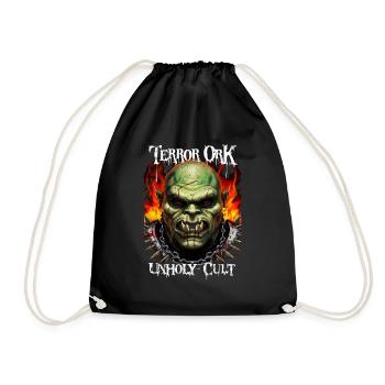 Terror Ork Orc Unholy Cult - Turnbeutel - Schwarz - Vorne