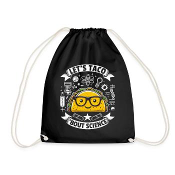 Let’s Taco Bout École de sciences Enseignant Étudiant - Sac de sport léger - noir - Devant