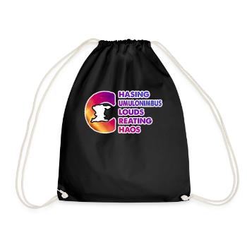 Tenue d’amateur de météorologie Weather Storm Chaser - Sac de sport léger - noir - Devant