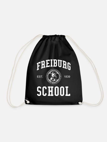 Freiburg School Universität Hochschule Schule Uni - Turnbeutel - Schwarz