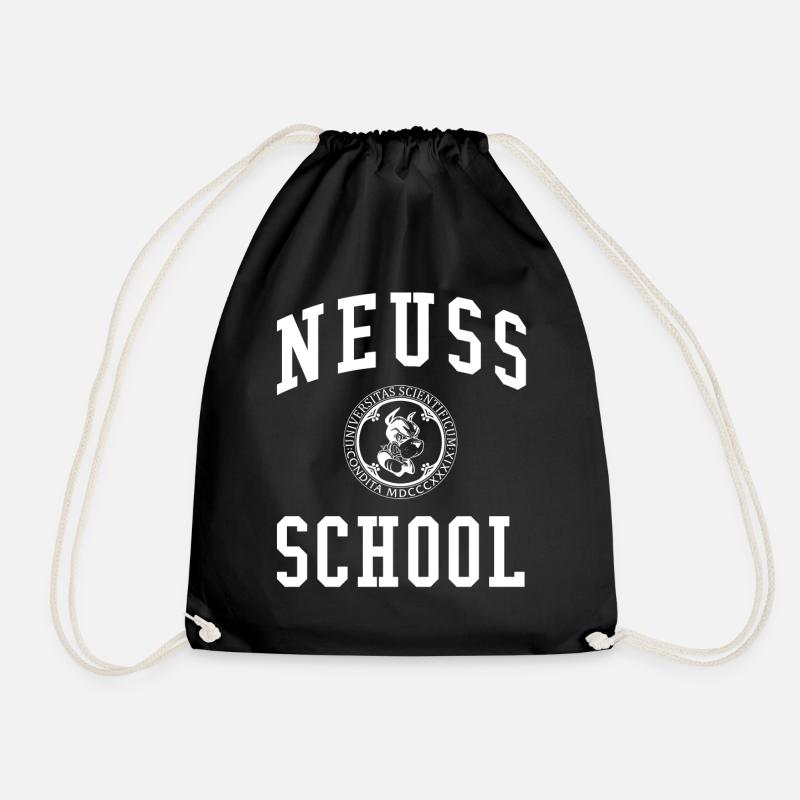 Neuss School Universität Hochschule Uni Schule - Turnbeutel - Schwarz