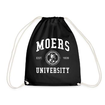 Université Moers Universität Hochschule Uni - Sac de sport léger - noir - Devant