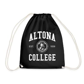Hamburg Altona College University School University - Drawstring Bag - black - Front