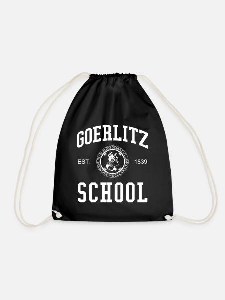 Görlitz School Universität Schule Uni University - Turnbeutel - Schwarz