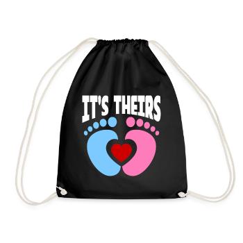C’est leur mère porteuse - Sac de sport léger - noir - Devant